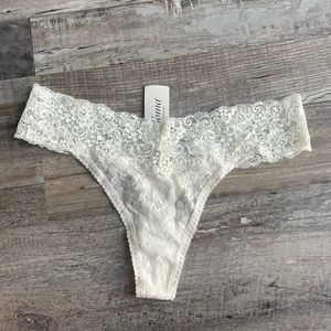 New! Soma lace thong